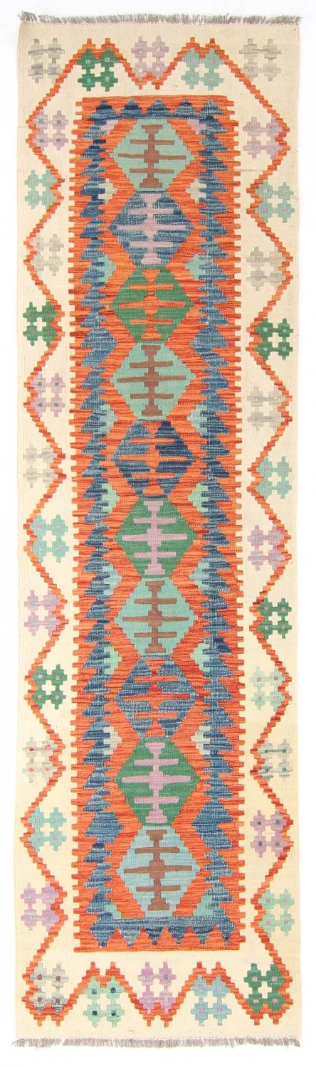 Alfombra kilim oriental 287 x 80 cm