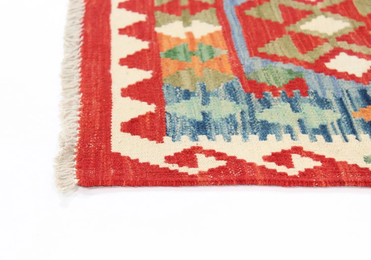 Alfombra kilim oriental 199 x 68 cm