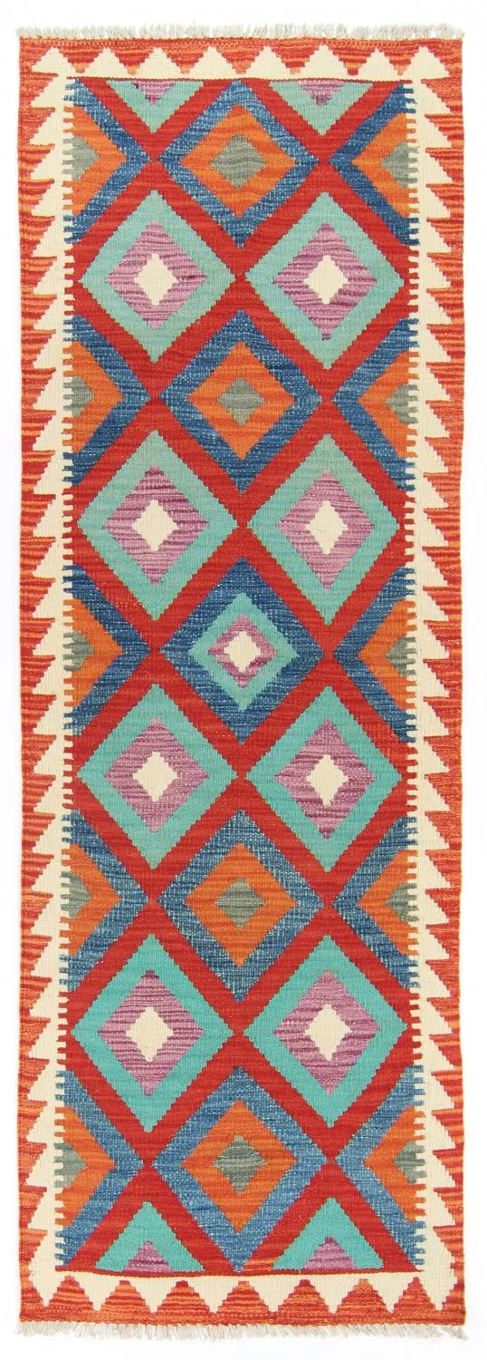 Alfombra kilim oriental 203 x 71 cm
