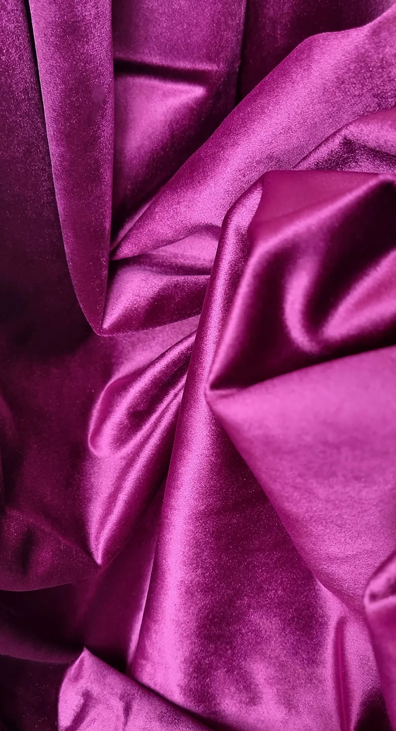 Cortinas - Cortinas de terciopelo Marlyn (fuchsia)