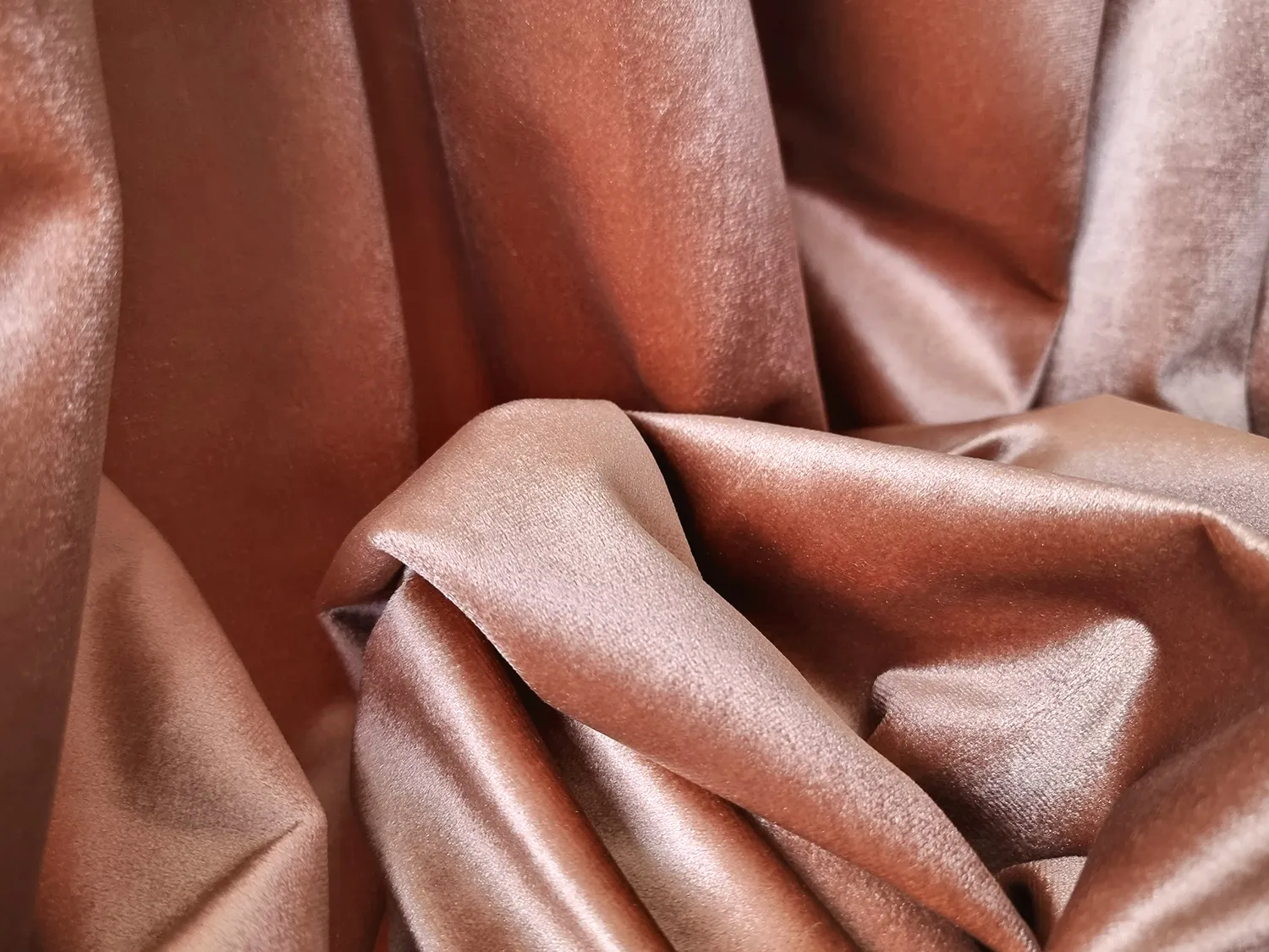 Cortinas - Cortinas de terciopelo Marlyn (rosa)