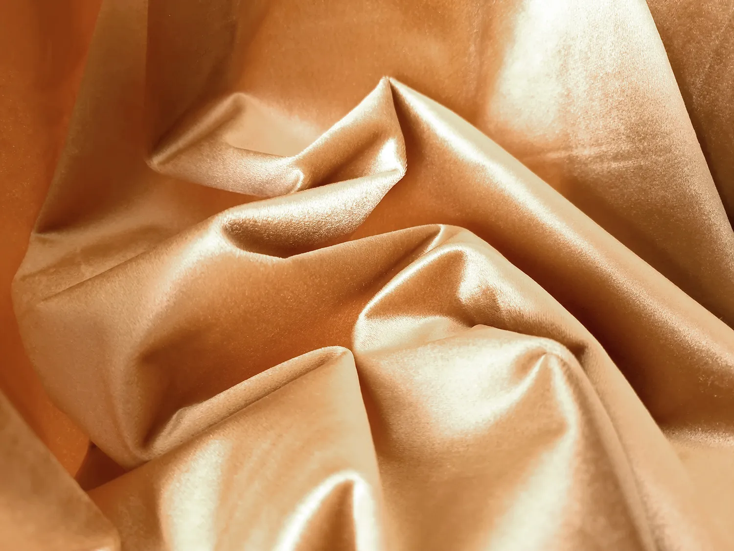 Cortinas - Cortinas de terciopelo Marlyn (apricot)