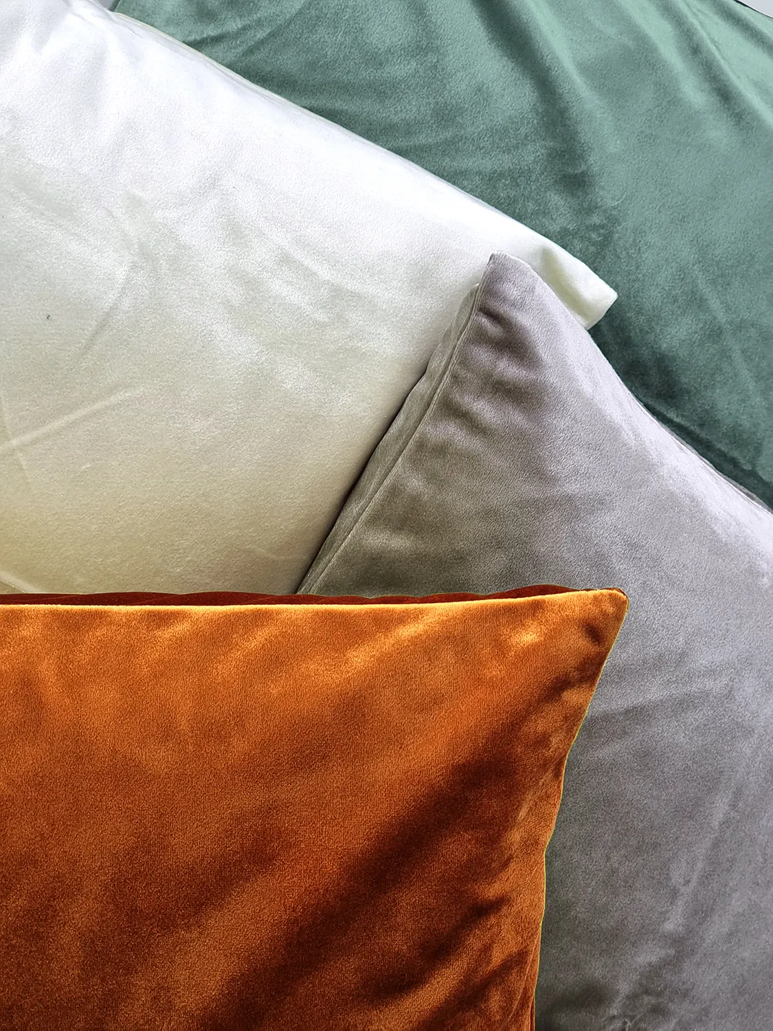 Funda de almohada - Cojines de terciopelo Marlyn (offwhite)