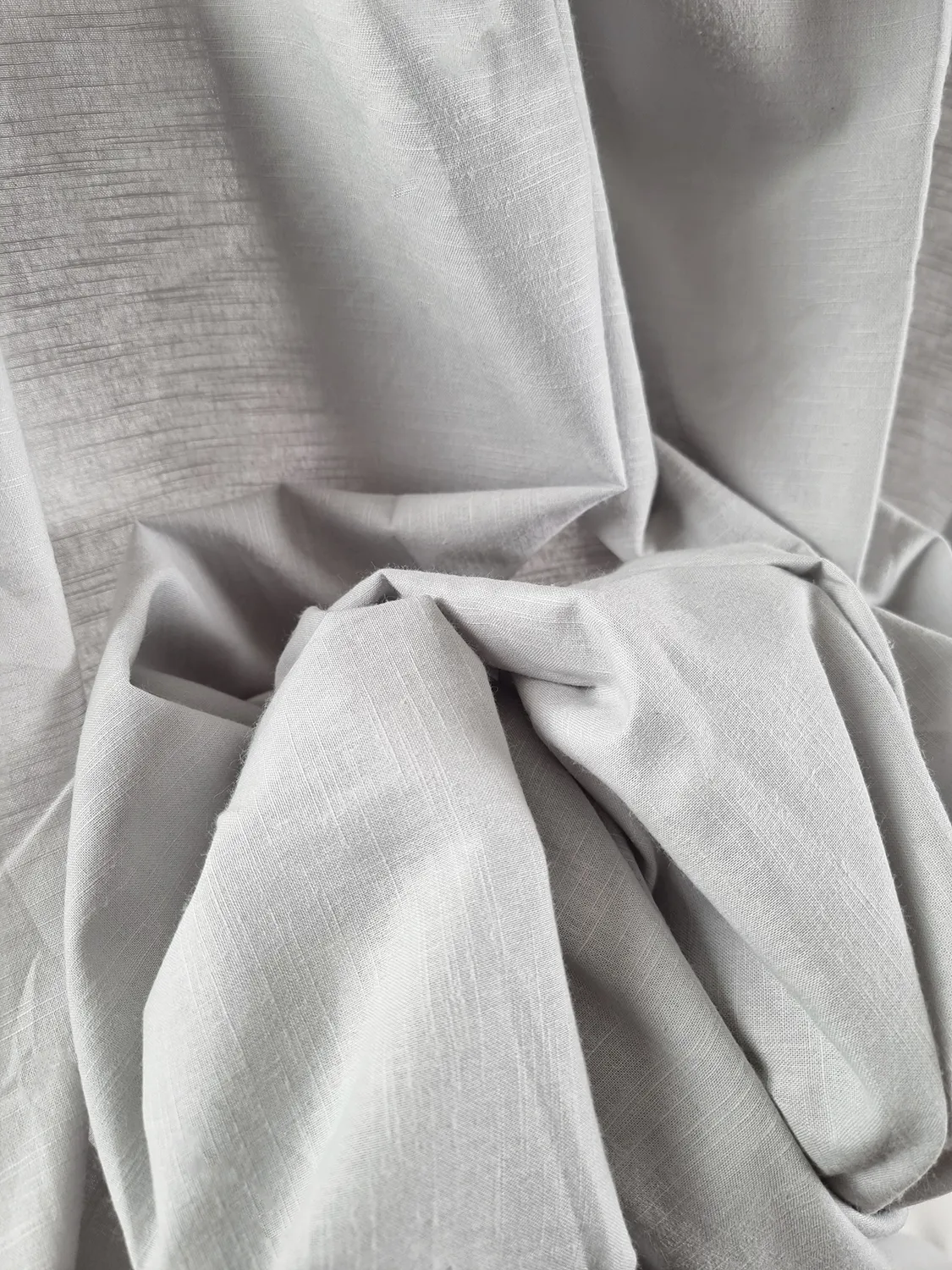 Cortinas - Cortina de algodón Adriana (gris)