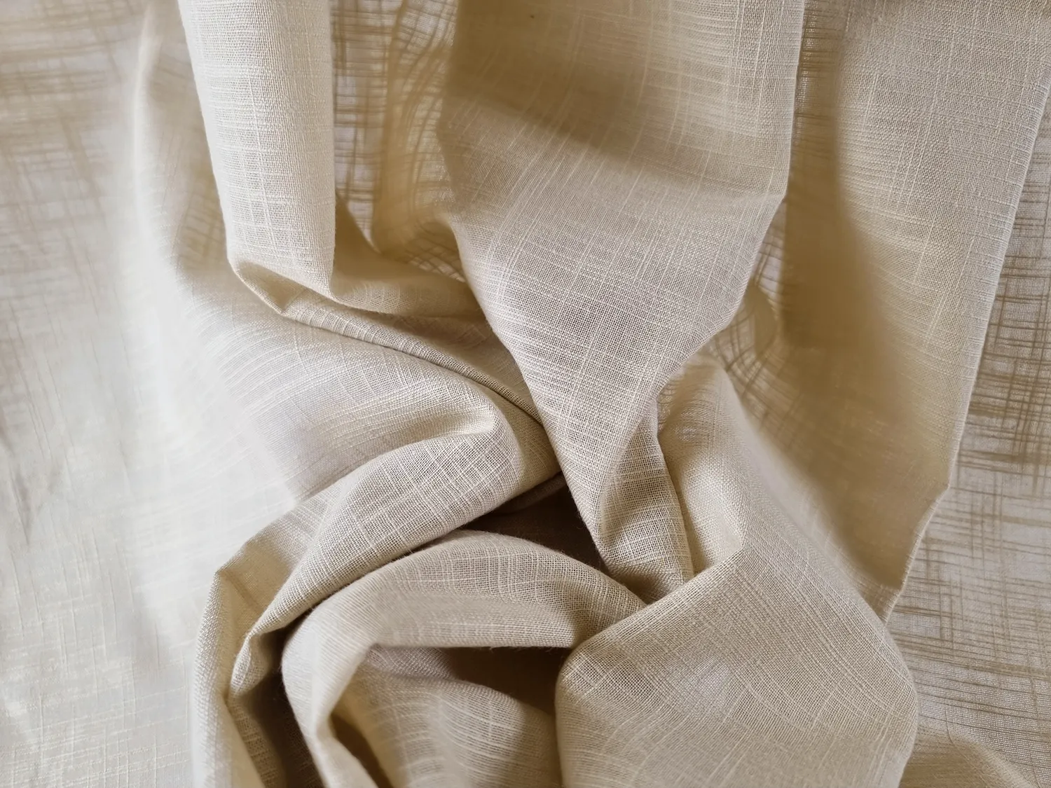 Cortinas - Cortina de algodón - Lollo (beige claro)