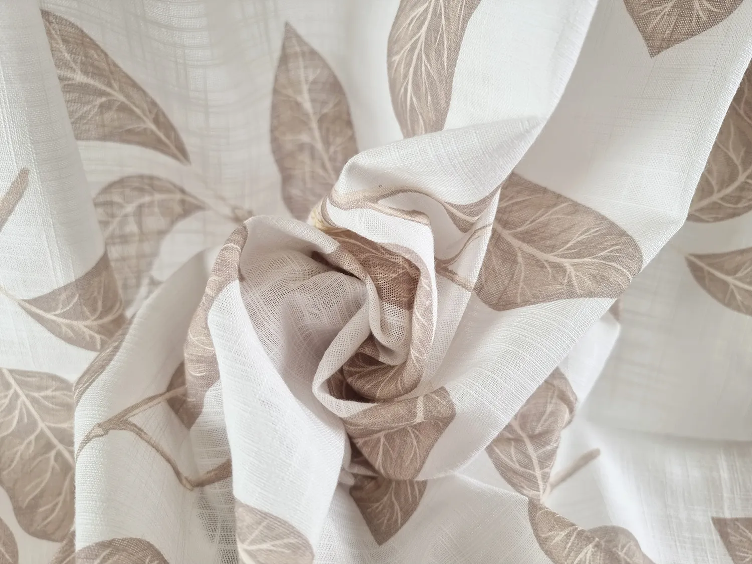 Cortinas - Cortina de algodón - Morris (beige)