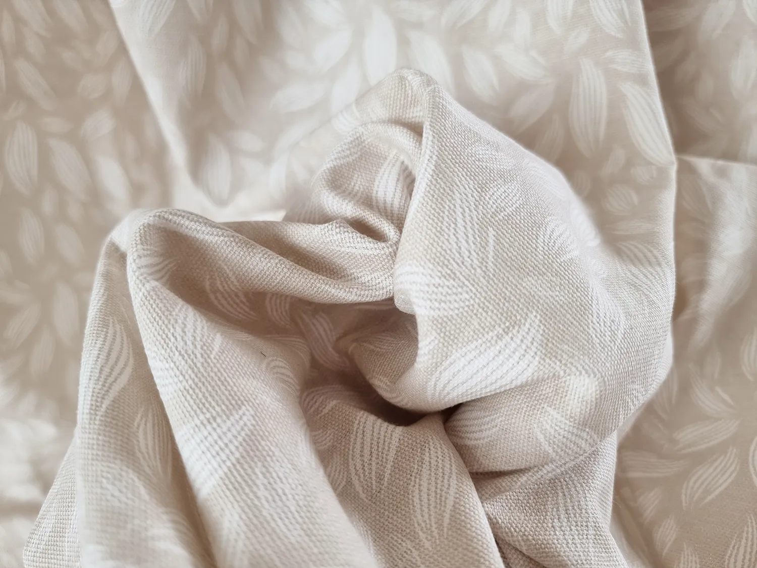 Cortinas - Cortina de algodón Satu (beige)