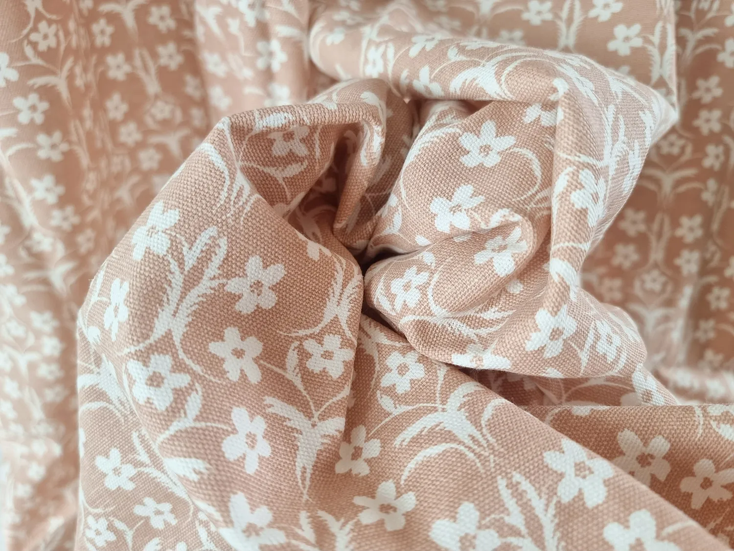 Cortinas - Cortina de algodón Ella (rosa)