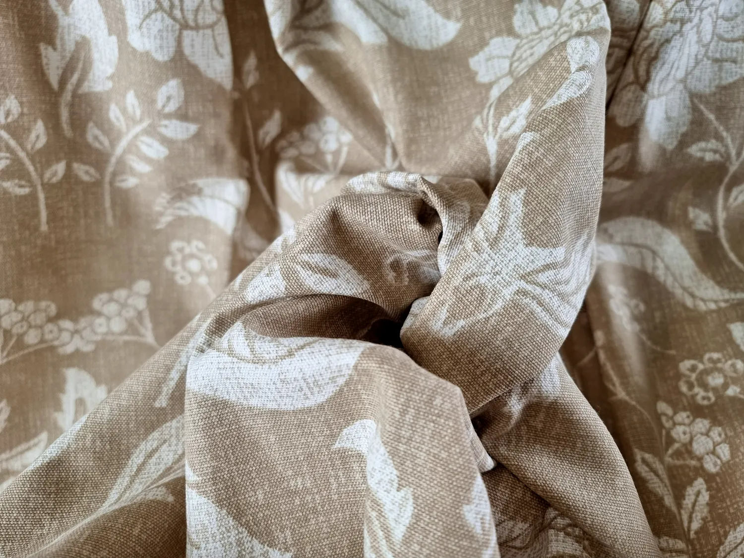 Cortinas - Cortina de algodón Onni (beige)