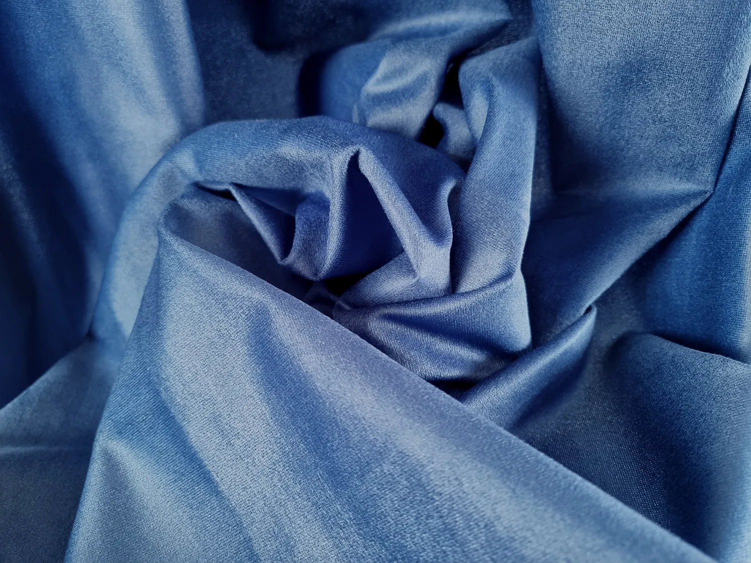 Cortinas - Cortinas de terciopelo Juliet (azul)