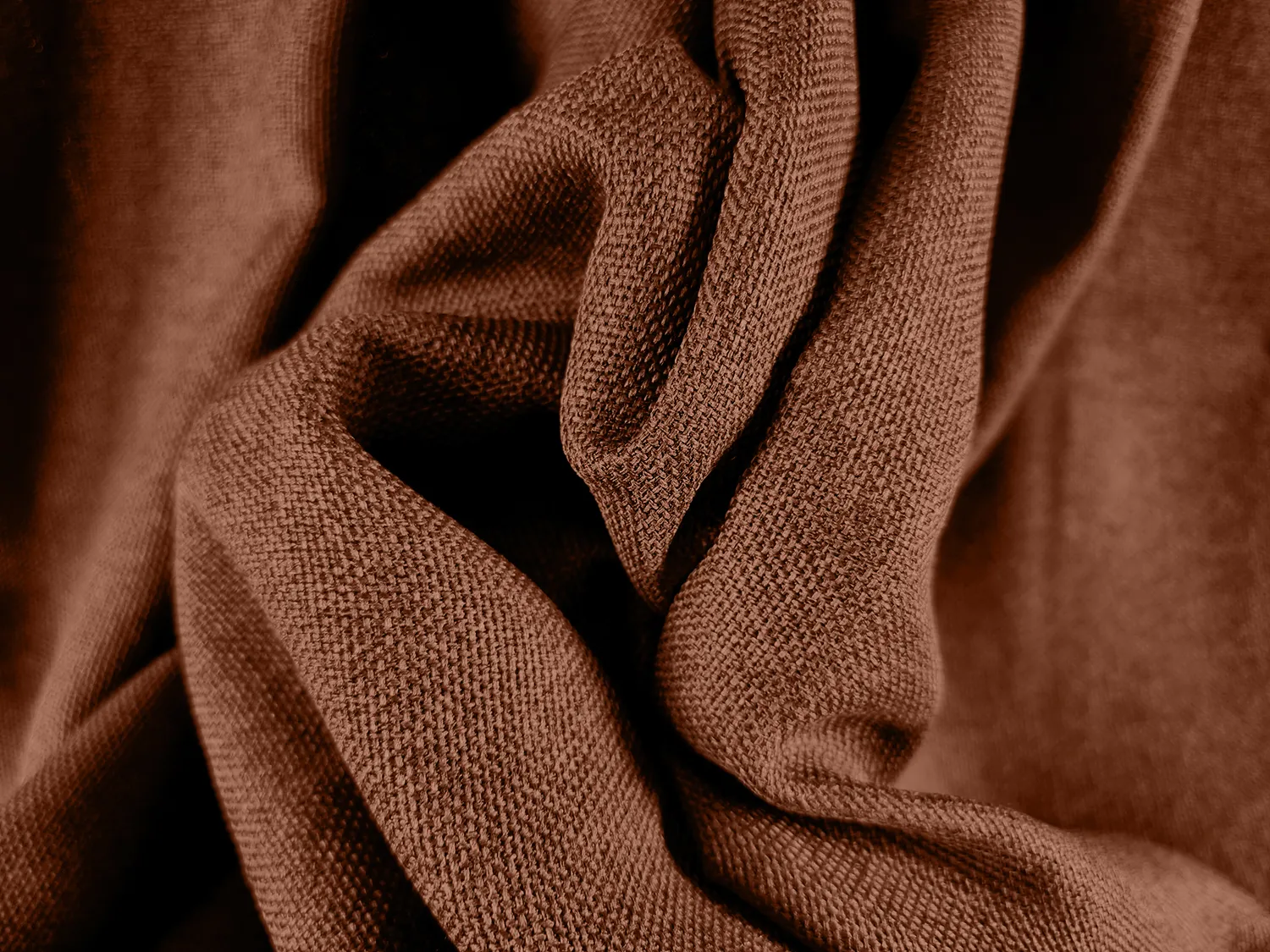 Cortinas - Cortinas de lino Lilou (rojo)