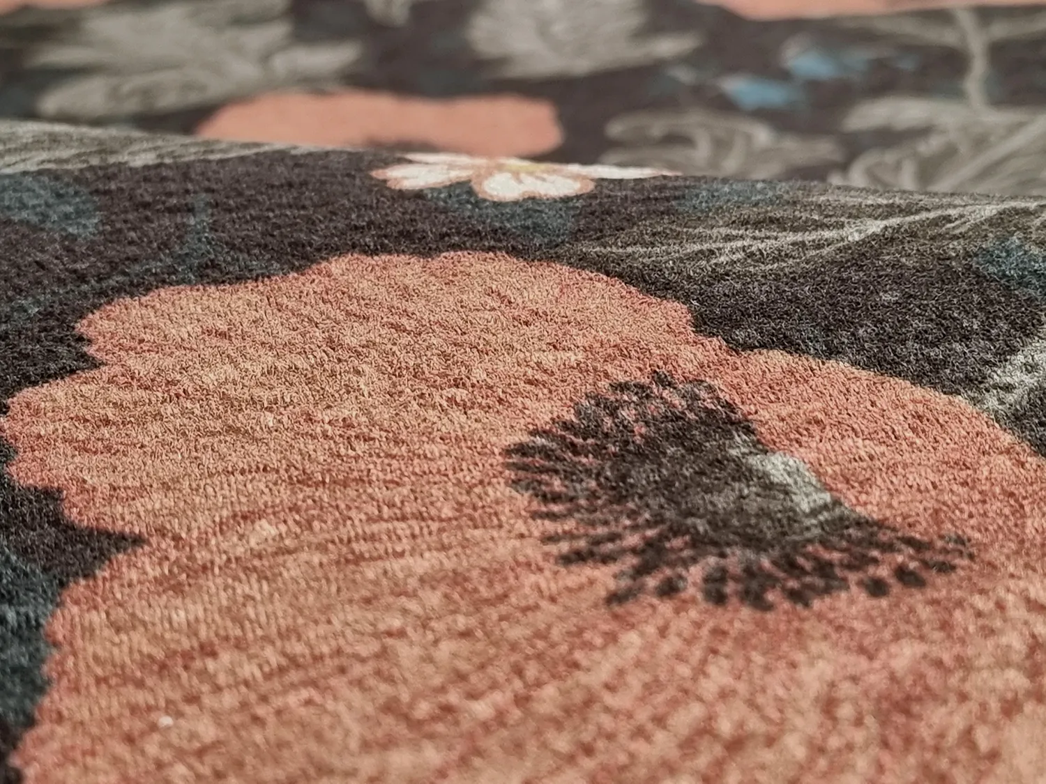 Alfombras redondeadas - Poppy (negro)