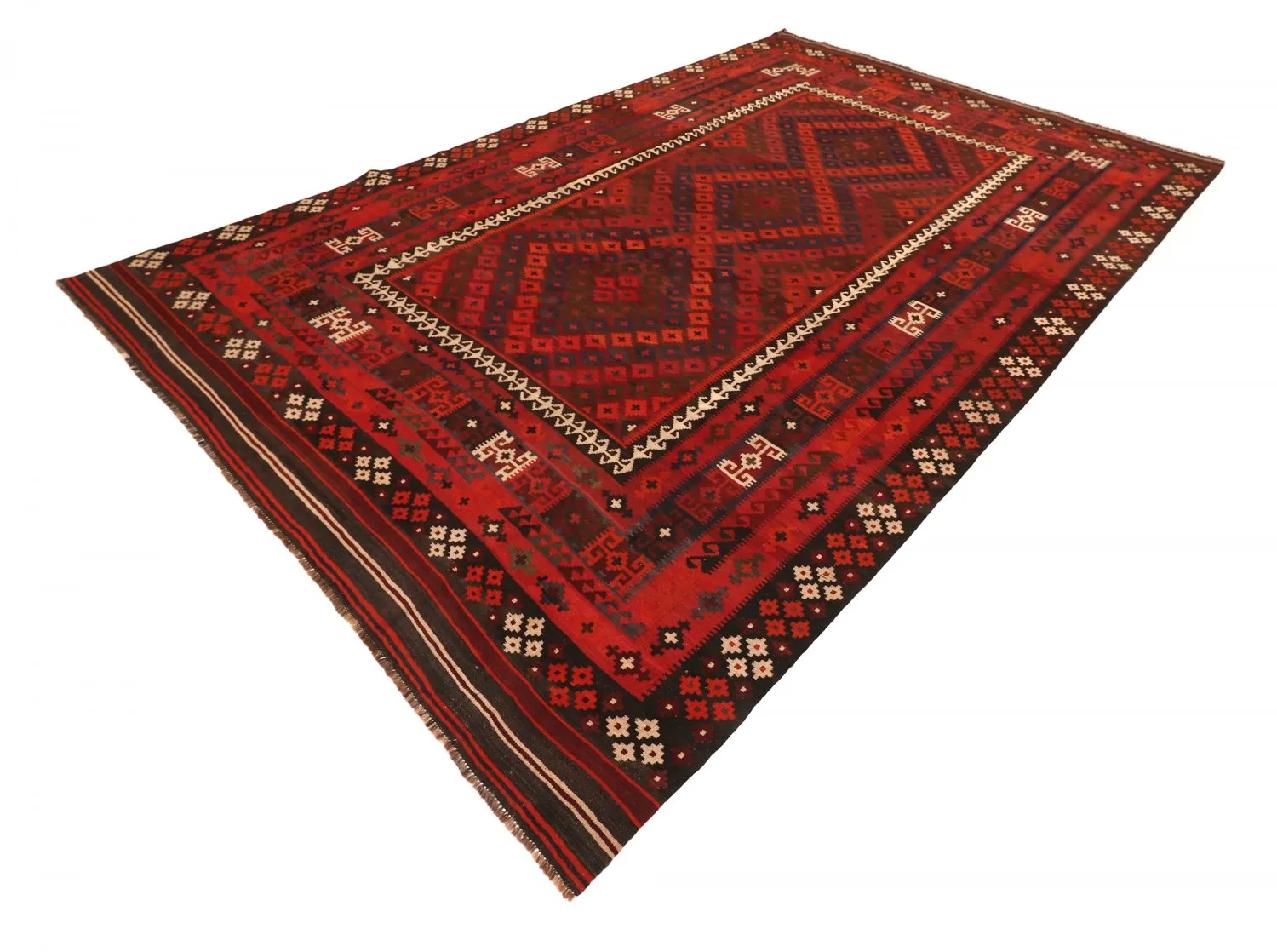 Alfombra kilim oriental 386 x 243 cm