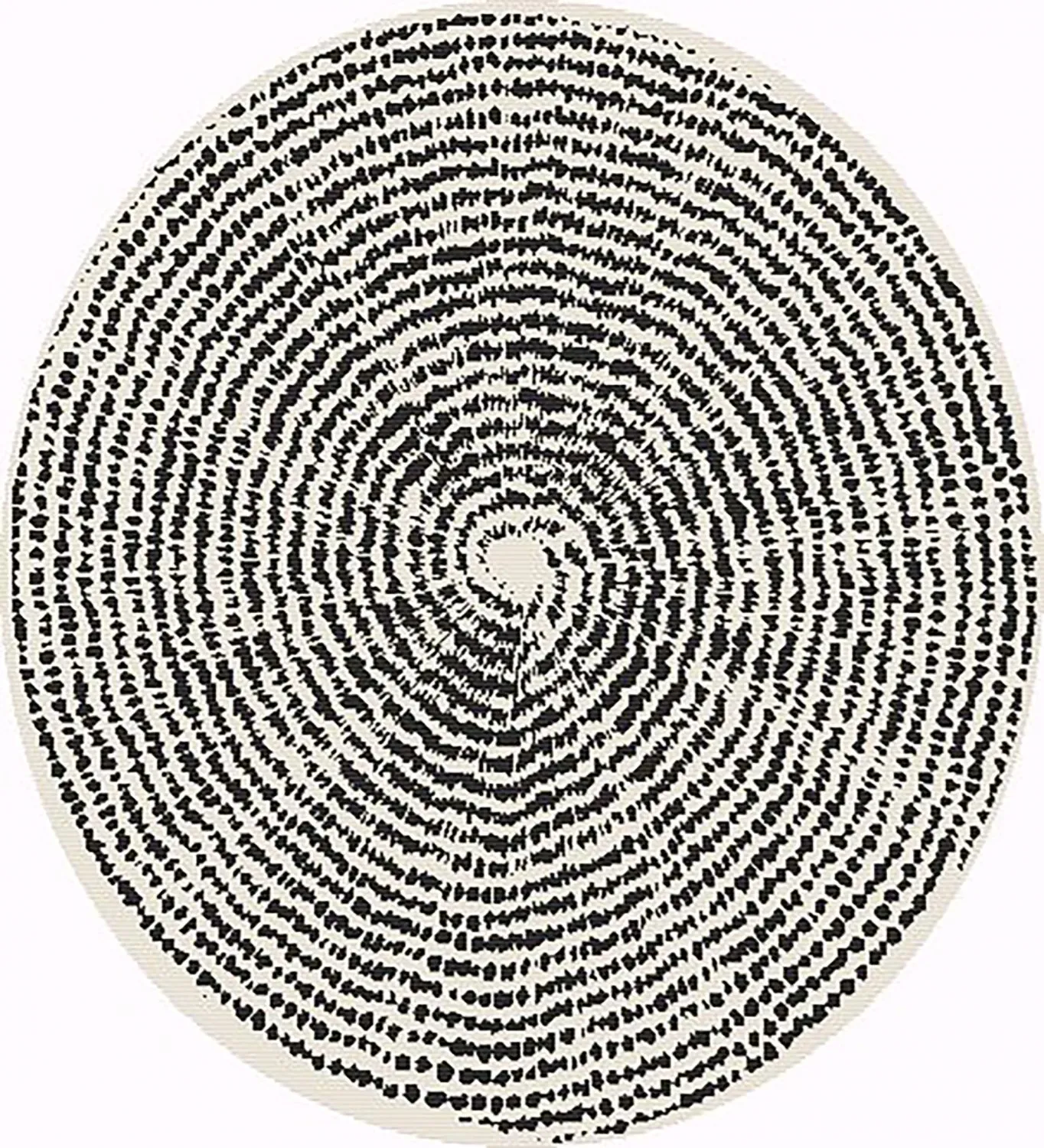 Alfombras redondeadas- Brussels Swirl (negro)