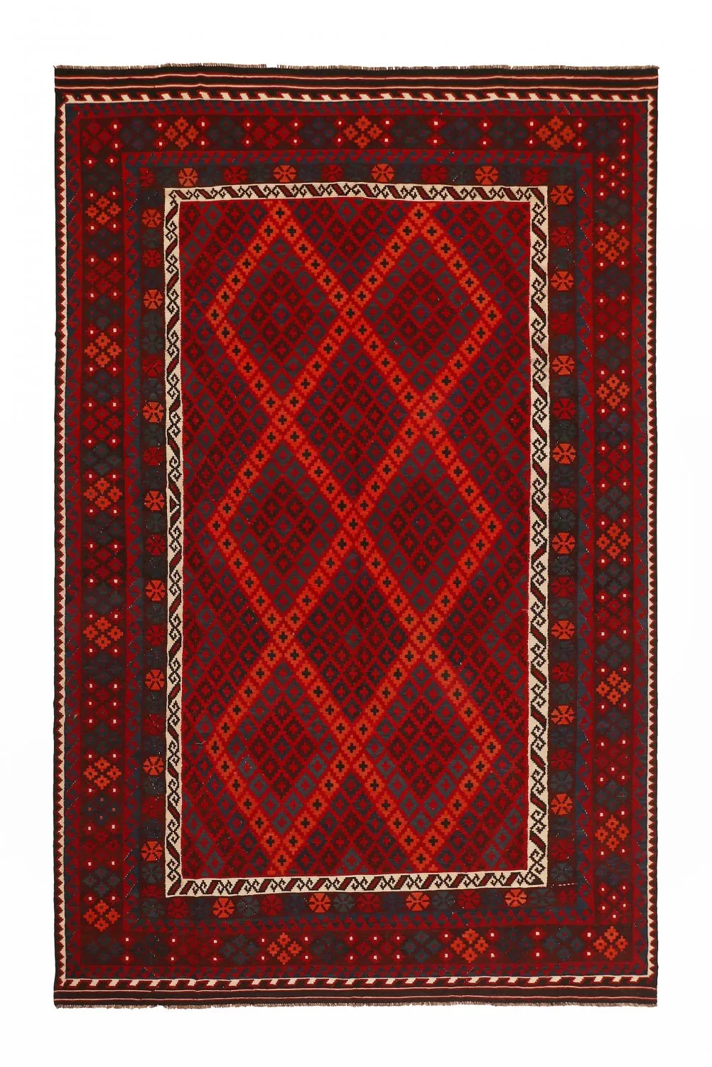 Alfombra kilim oriental 399 x 256 cm