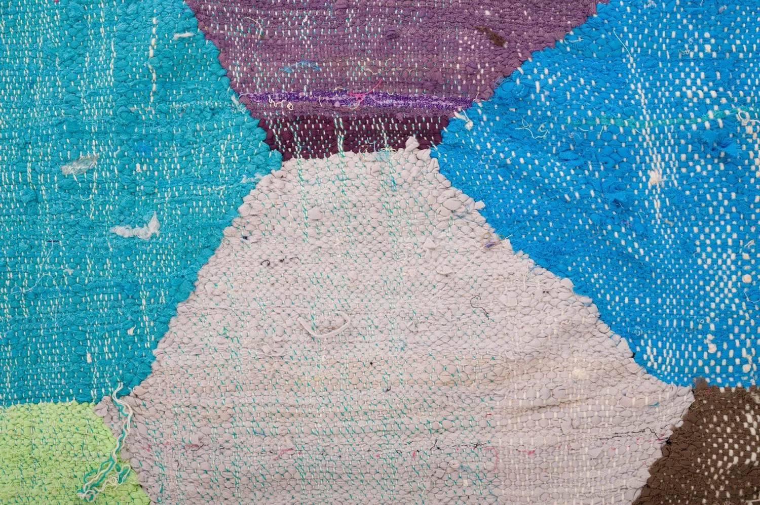 Alfombra Marroquí Bereber Boucherouite 150 x 285 cm