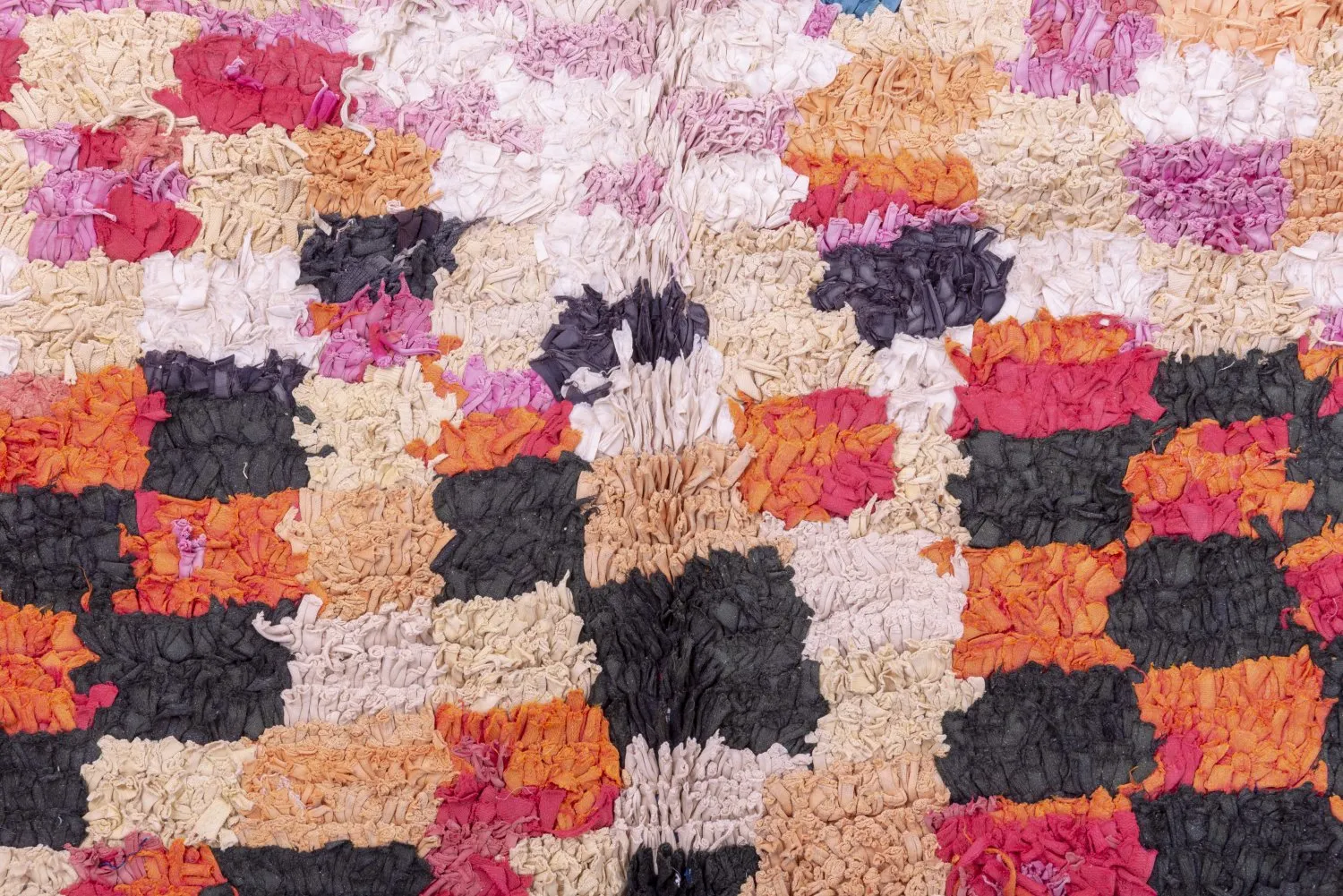 Alfombra Marroquí Bereber Boucherouite 280 x 145 cm