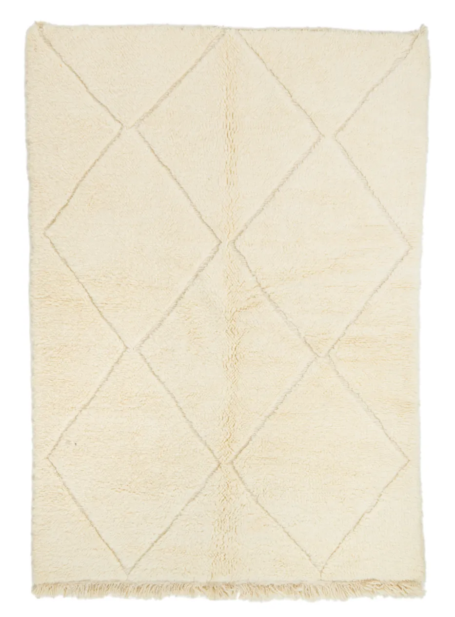 Alfombra Kilim Marroquí Bereber Beni Ourain 150 x 220 cm