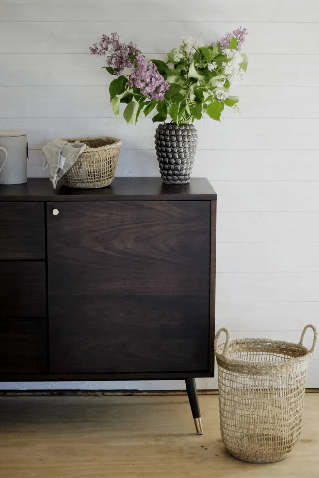 Mueble TV / Cómoda - Prime (nogal/latón)