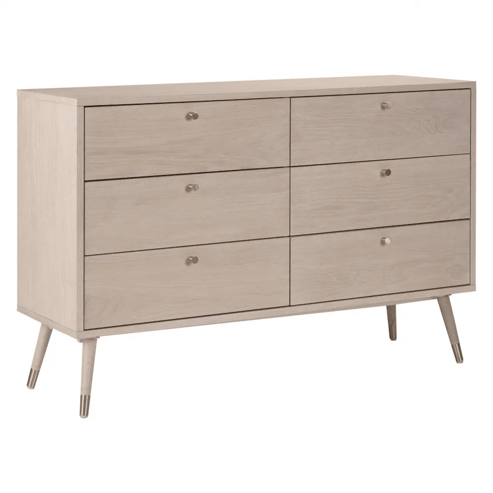 Cómoda - Prime - 6 lådor (roble blanco)