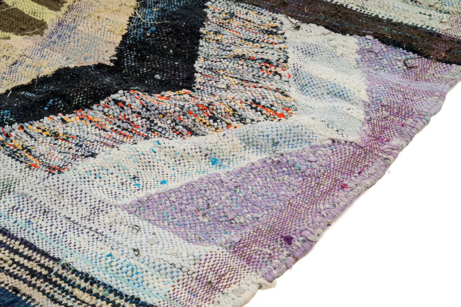 Alfombra Marroquí Bereber Boucherouite 155 x 305 cm