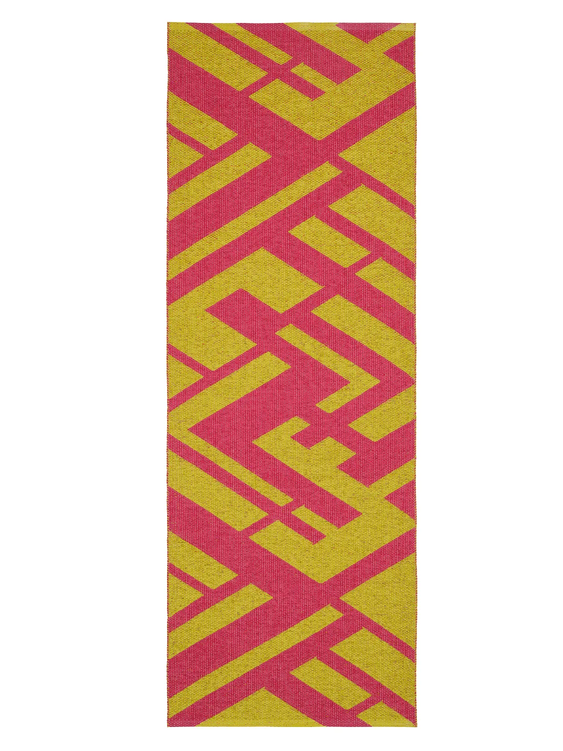 Alfombra de plástico - Horredsmattan Uma (rosa)