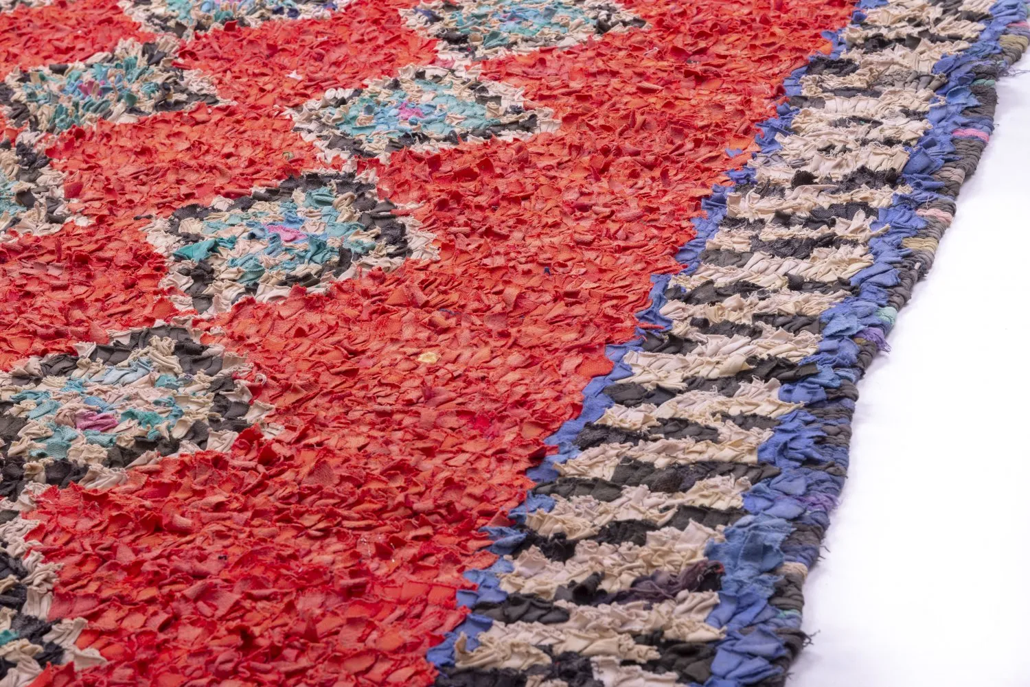 Alfombra Marroquí Bereber Boucherouite 285 x 170 cm