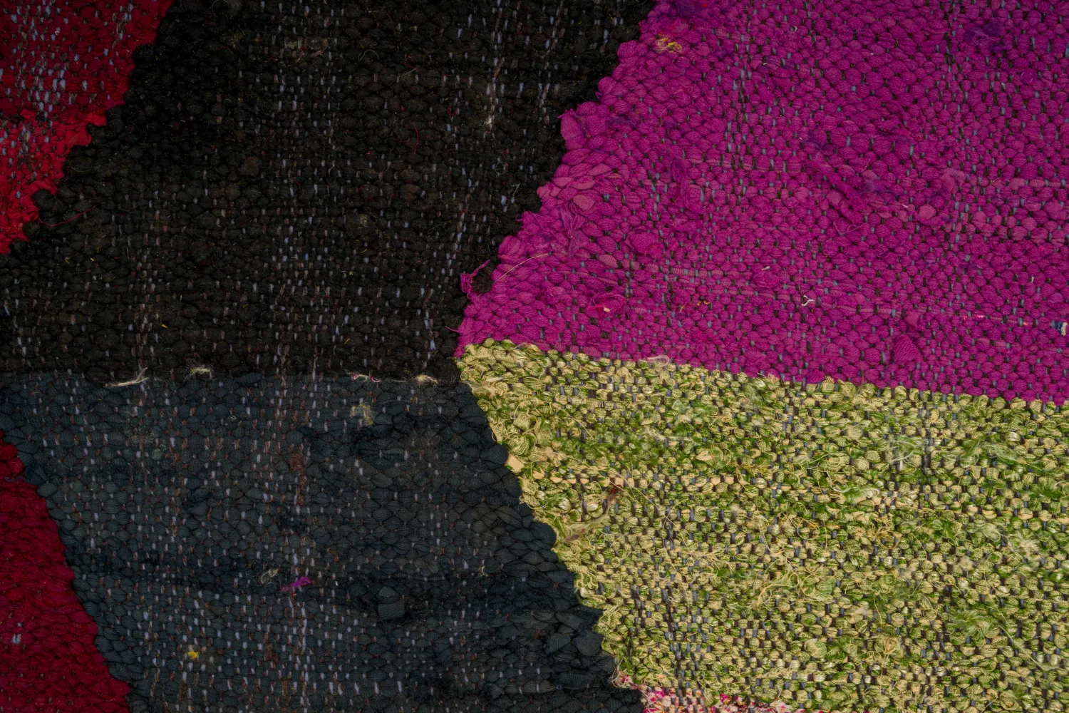 Alfombra Marroquí Bereber Boucherouite 135 x 240 cm