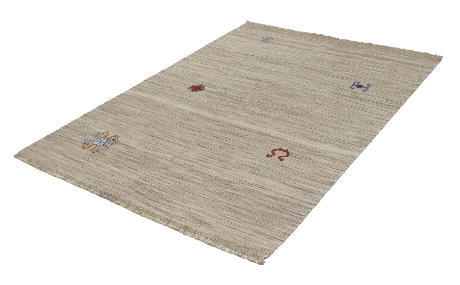 Alfombra Oriental - Modern Kelim Hand Woven - 157 x 227 cm