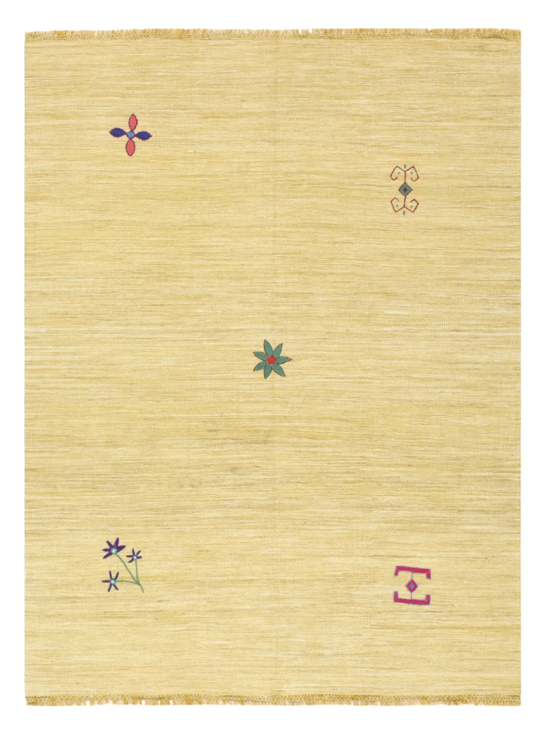 Alfombra Oriental - Modern Kelim Hand Woven - 153 x 200 cm