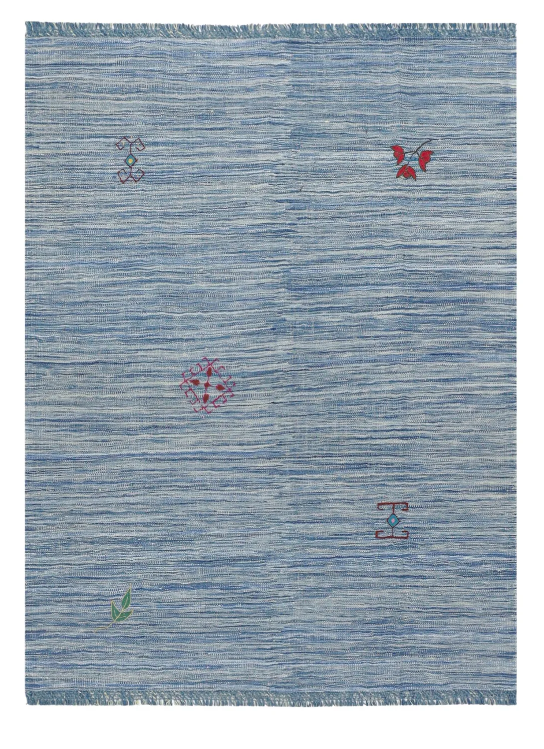 Alfombra Oriental - Modern Kelim Hand Woven - 155 x 203 cm