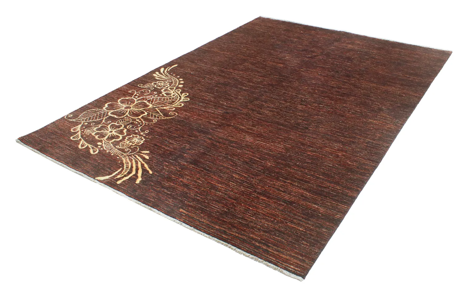 Alfombra Oriental - Gabbeh Bamiyan Hand Knotted - 203 x 290 cm
