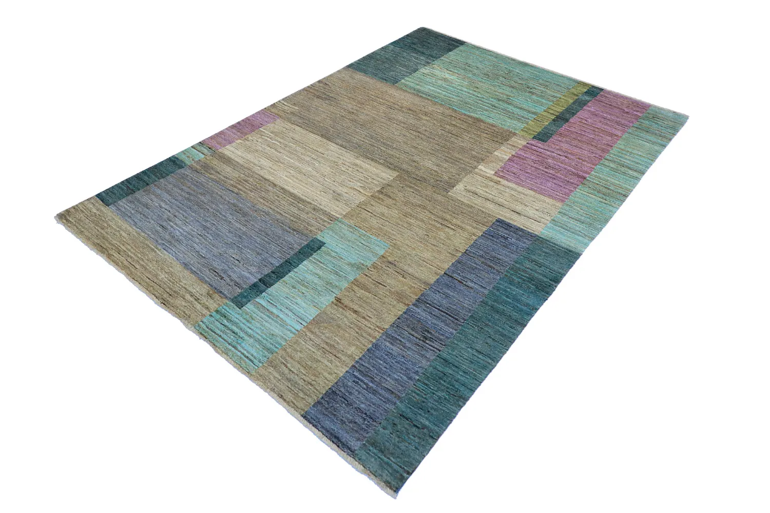 Alfombra Oriental - Gabbeh Bamiyan Hand Knotted - 168 x 230 cm