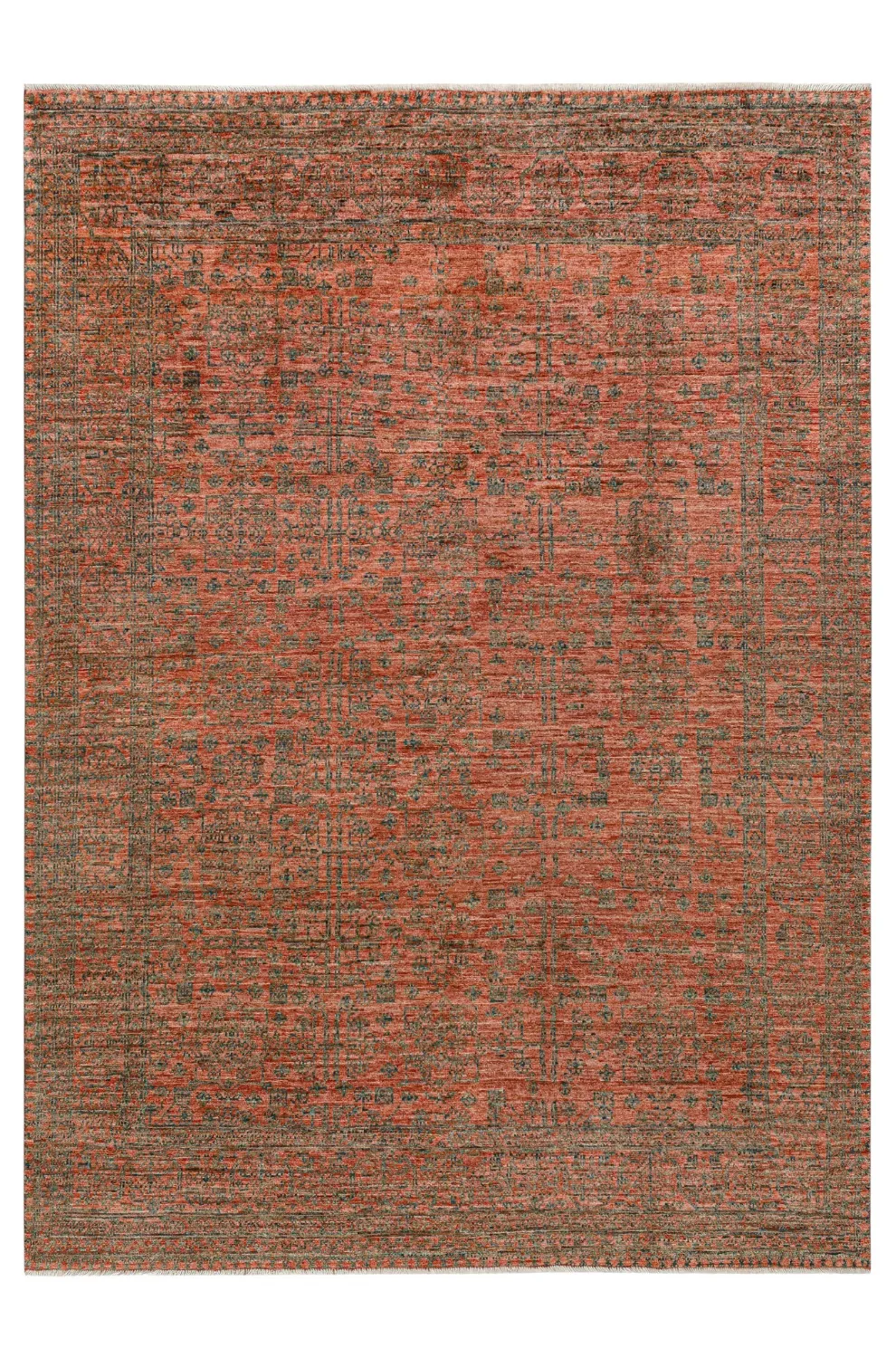 Alfombra Oriental - Gabbeh Bamiyan Hand Knotted - 172 x 232 cm