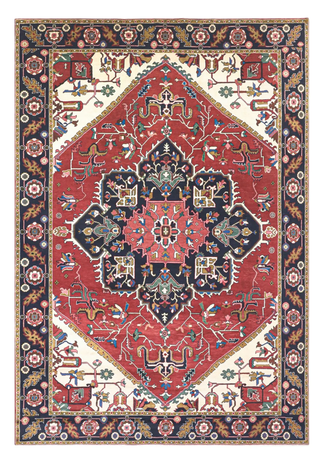 Alfombra Oriental - Hariz Hand Knotted - 241 x 313 cm