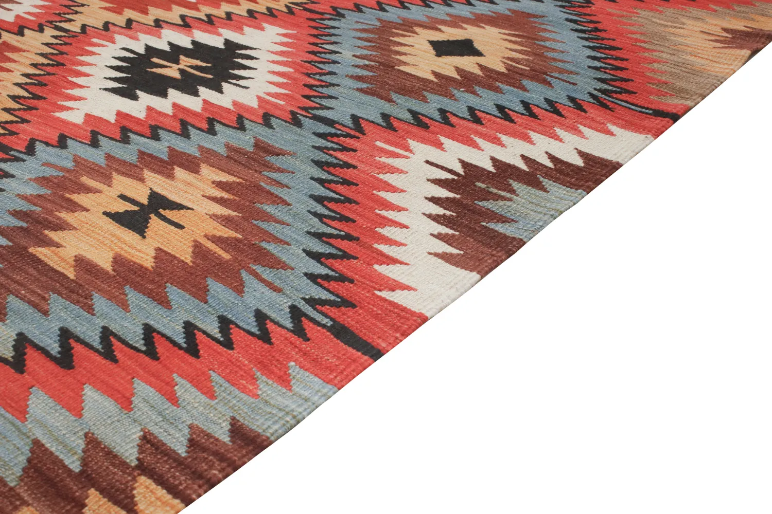 Alfombra Oriental - Hazara Kelim Hand Woven - 247 x 288 cm