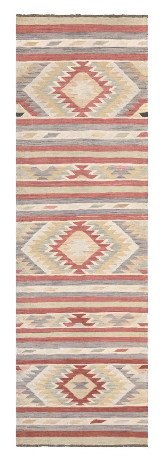 Alfombra Oriental - Hazara Kelim Hand Woven - 81 x 278 cm