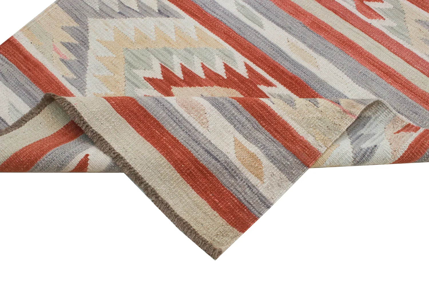 Alfombra Oriental - Hazara Kelim Hand Woven - 81 x 278 cm