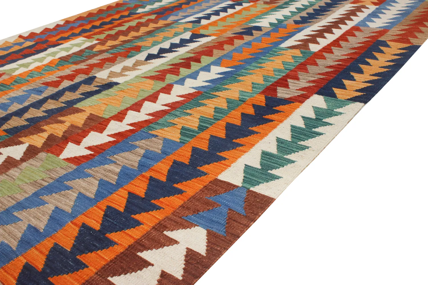 Alfombra Oriental - Hazara Kelim Hand Woven - 194 x 299 cm