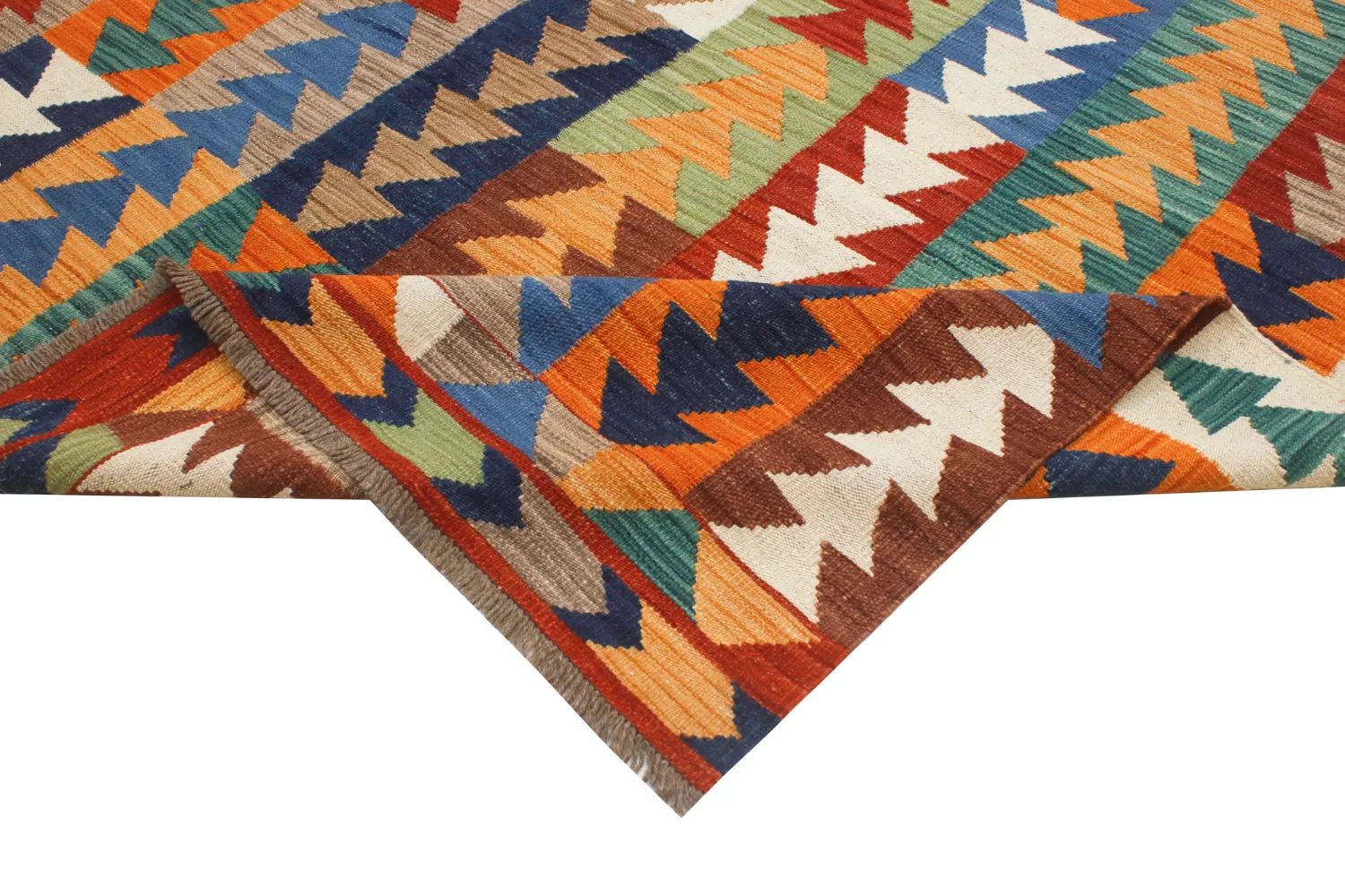 Alfombra Oriental - Hazara Kelim Hand Woven - 194 x 299 cm