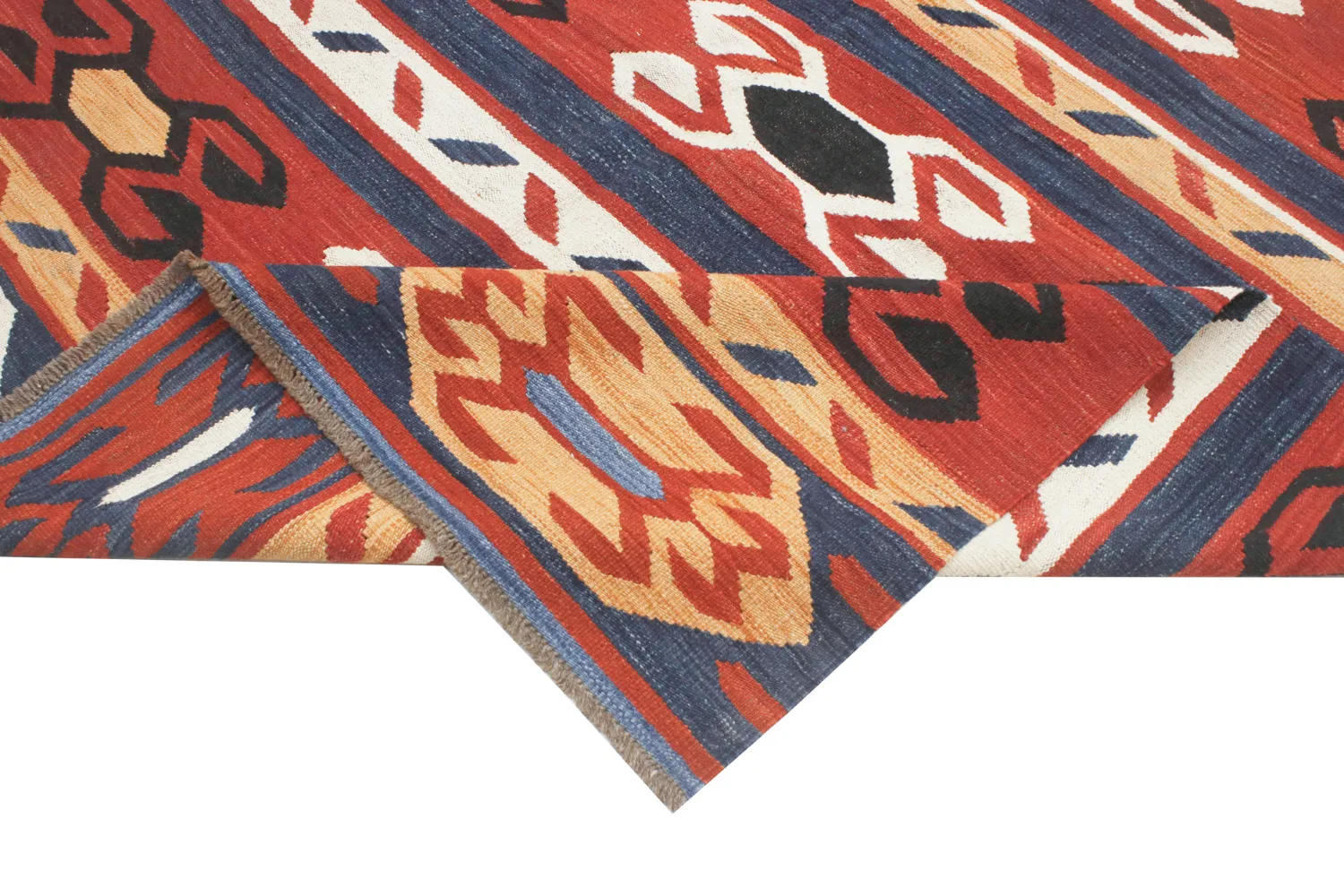 Alfombra Oriental - Hazara Kelim Hand Woven - 198 x 289 cm