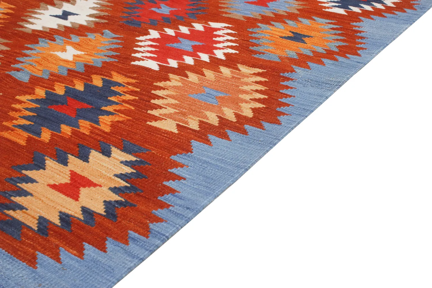 Alfombra Oriental - Hazara Kelim Hand Woven - 135 x 184 cm