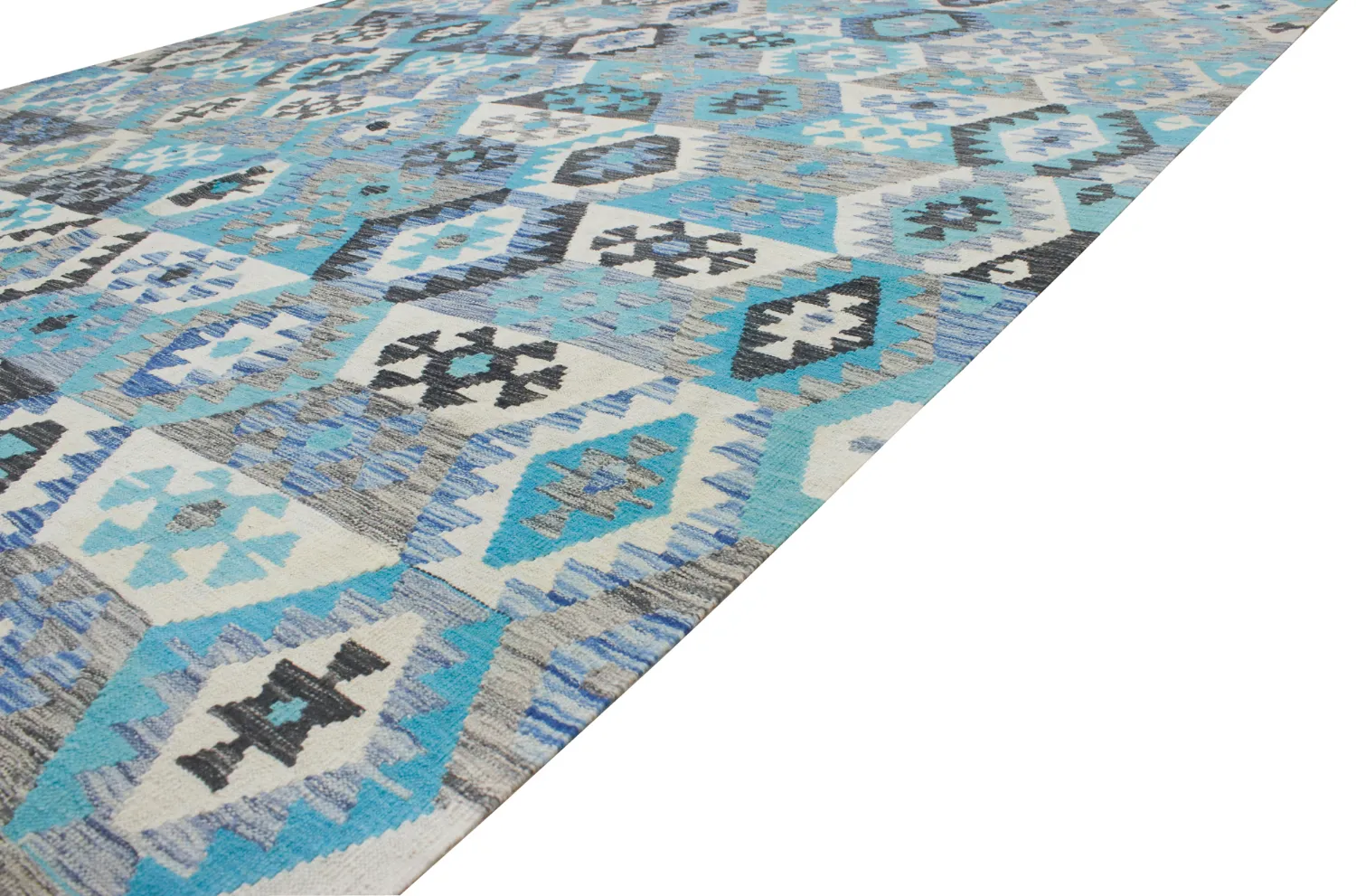 Alfombra Oriental - Vegi Kelim Hand Woven - 251 x 305 cm