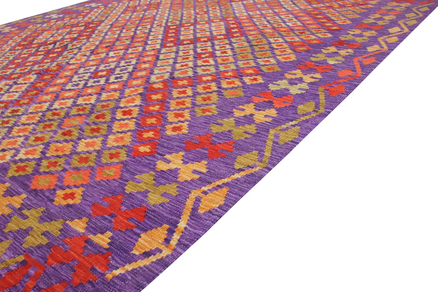Alfombra Oriental - Vegi Kelim Hand Woven - 250 x 299 cm