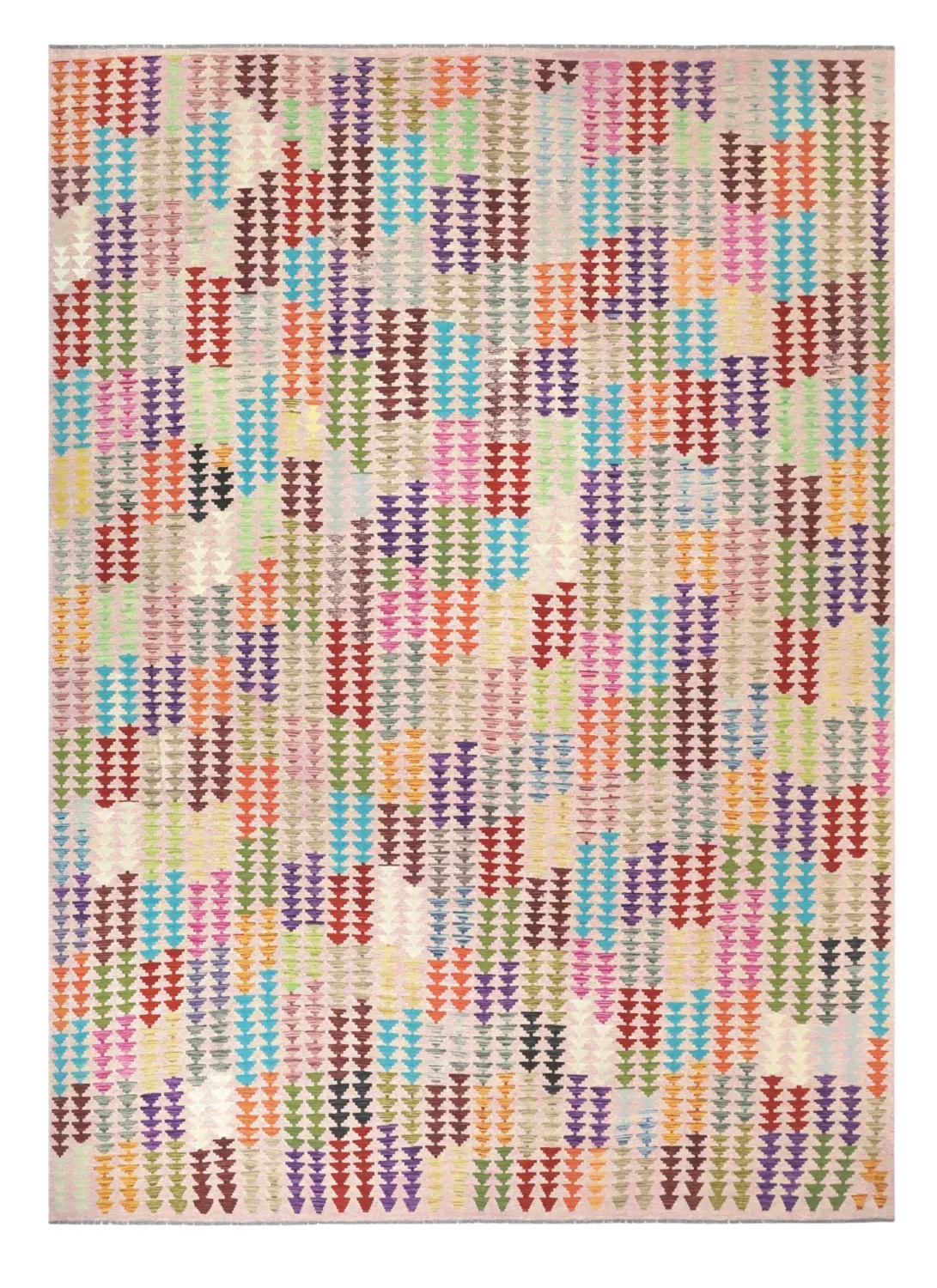 Alfombra Oriental - Vegi Kelim Hand Woven - 298 x 403 cm