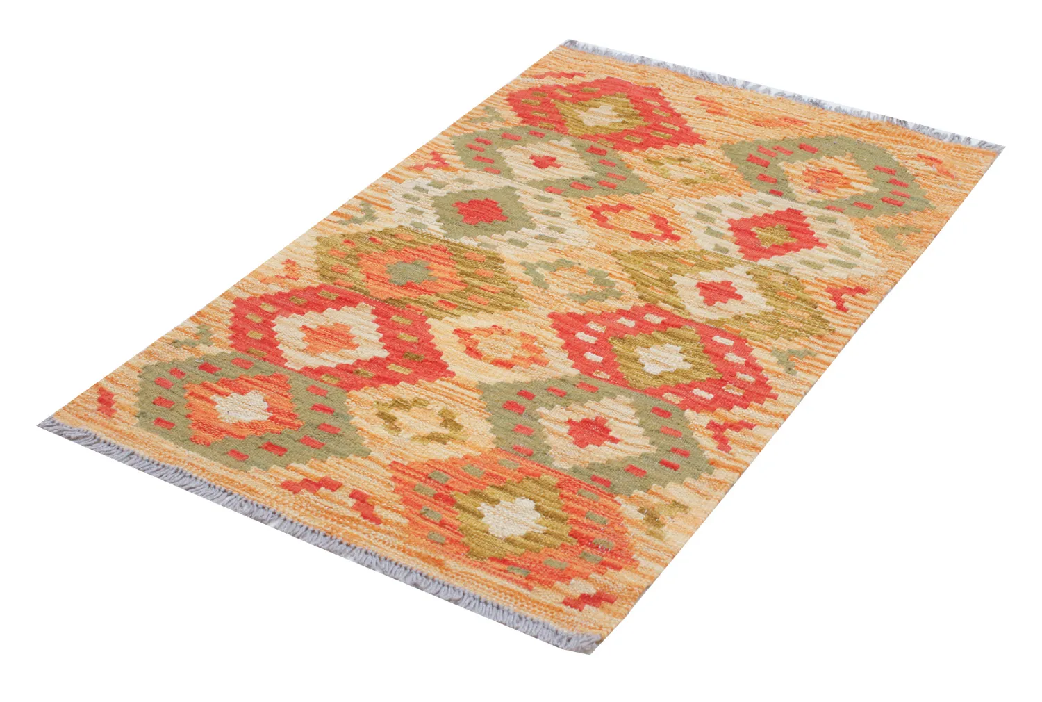 Alfombra Oriental - Vegi Kelim Hand Woven - 54 x 86 cm