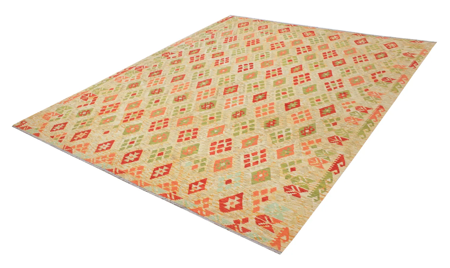 Alfombra Oriental - Vegi Kelim Hand Woven - 305 x 392 cm