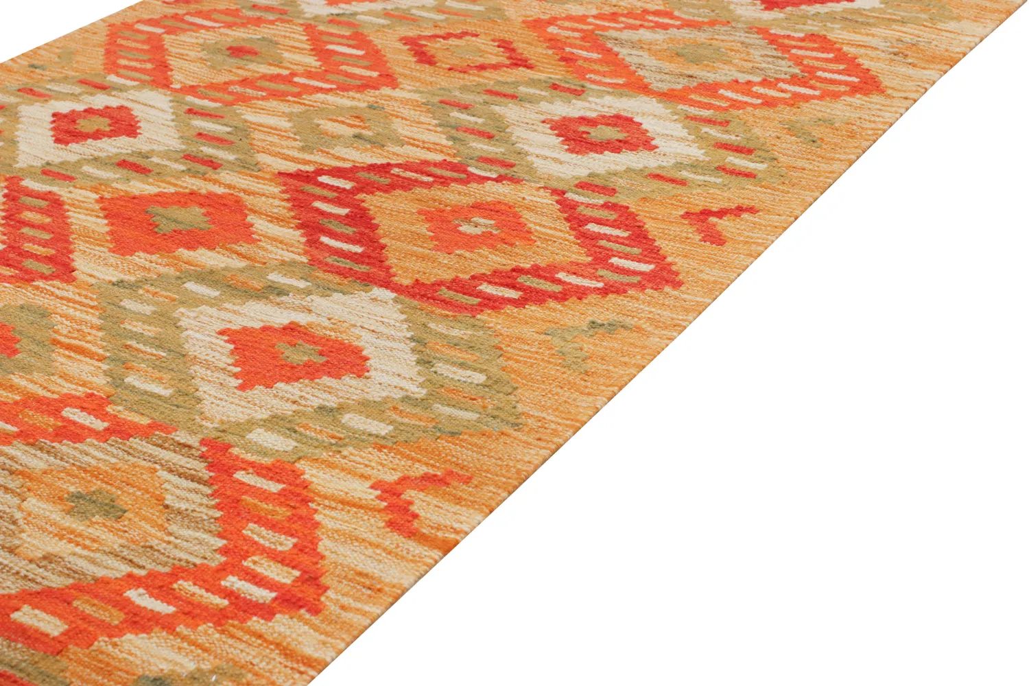 Alfombra Oriental - Vegi Kelim Hand Woven - 83 x 201 cm