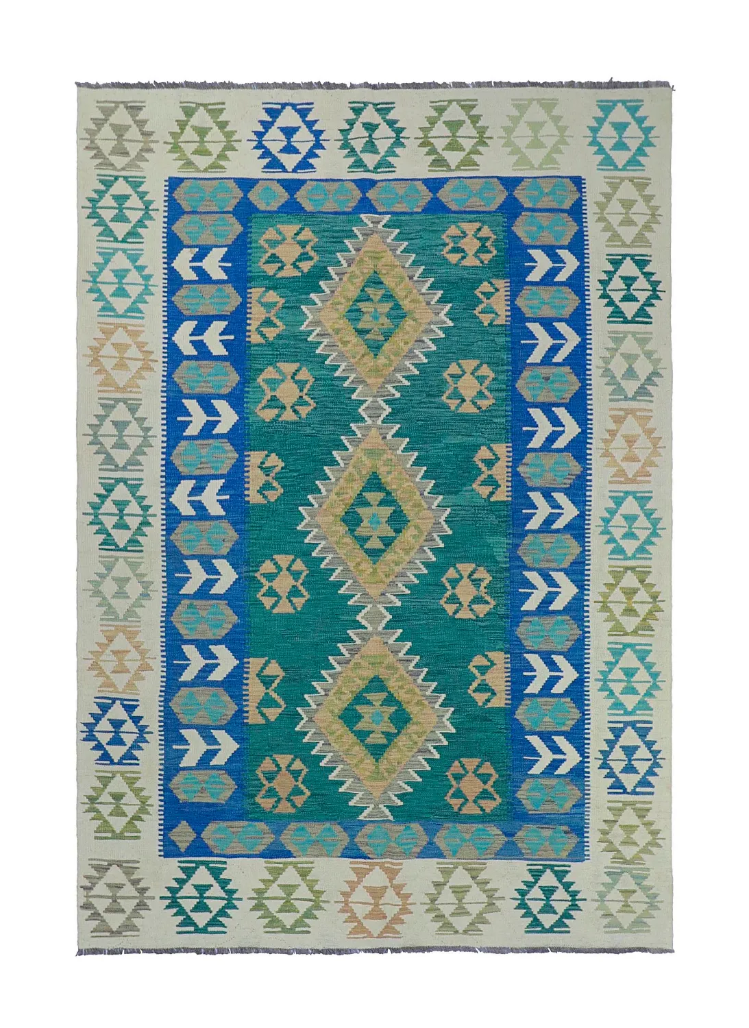 Alfombra Oriental - Vegi Kelim Hand Woven - 171 x 250 cm
