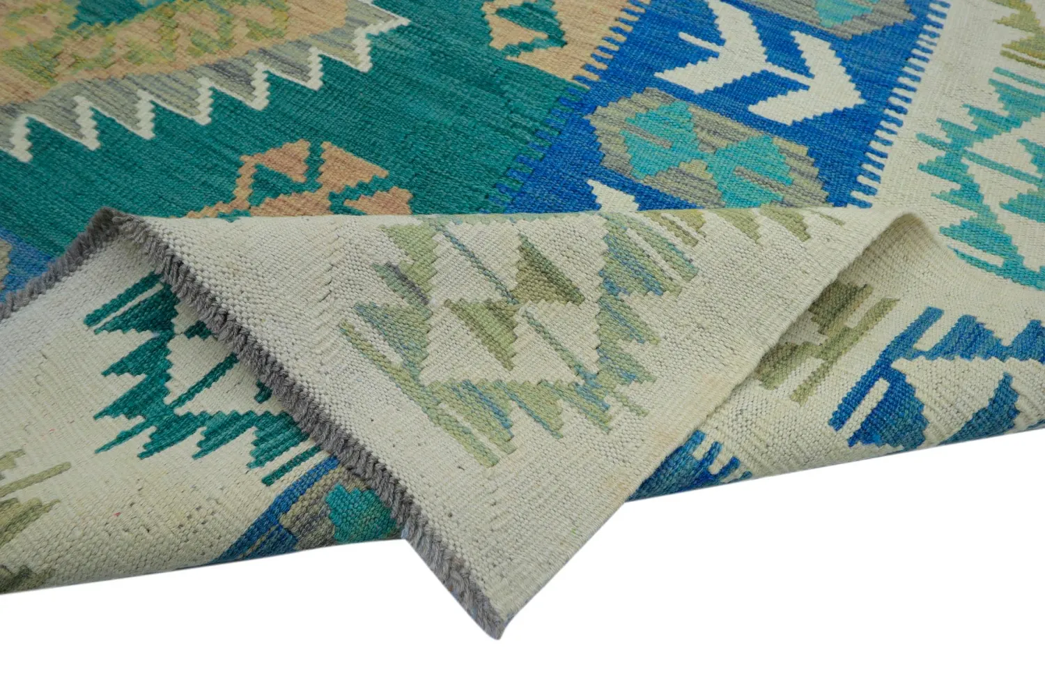 Alfombra Oriental - Vegi Kelim Hand Woven - 171 x 250 cm